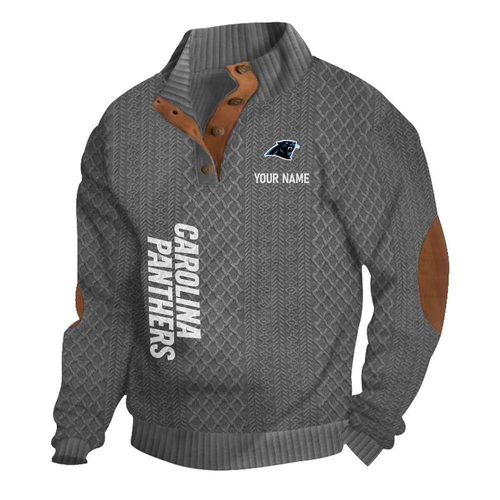 CP NFL Basic Knitted Stand Collar Sweatshirt DDT CTND