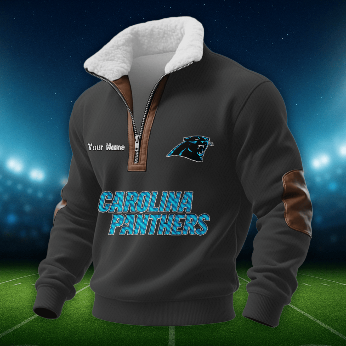 CP NFL Men Fur Collar Sweatshirt DDT CTND