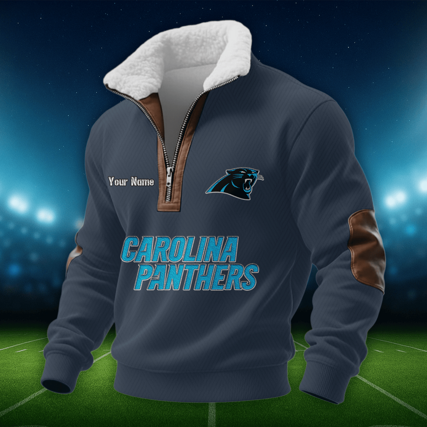 CP NFL Men Fur Collar Sweatshirt DDT CTND