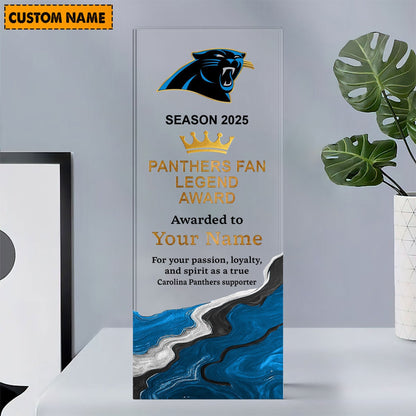 CP NFL Personalized Acrylic Award Plaque Funny Christmas Gift For Family DDT NTL