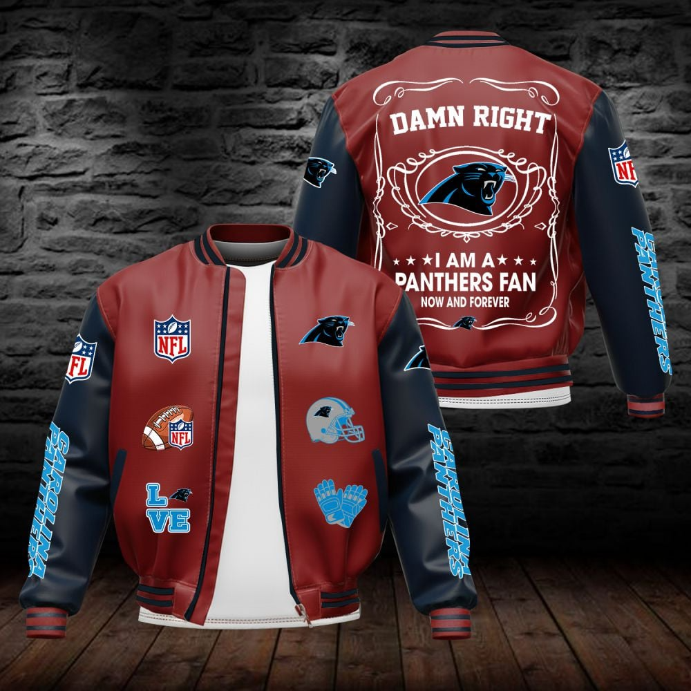 CP NFL Premium Leather Bomber Jacket DDT HLPHUONG