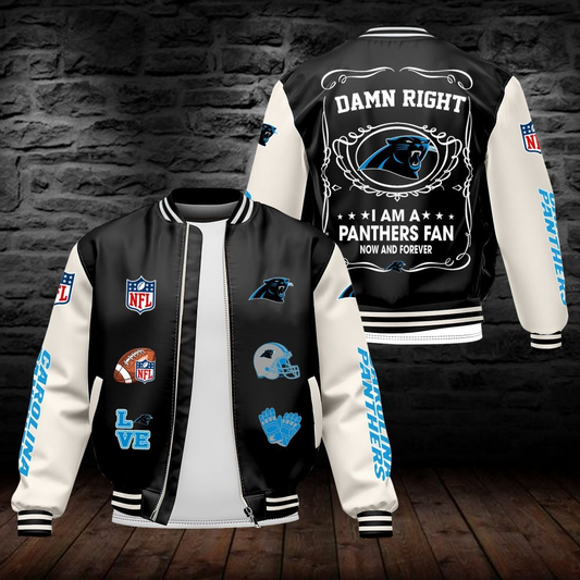 CP NFL Premium Leather Bomber Jacket DDT HLPHUONG