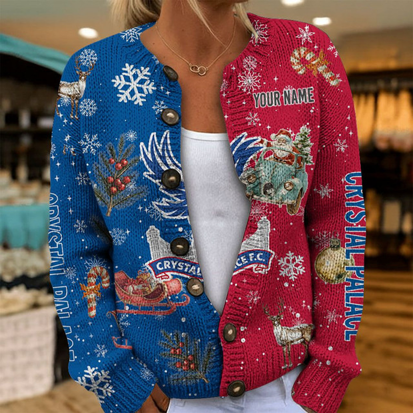 CRY x EPL Christmas Cardigan For Women DatND THUONGNH