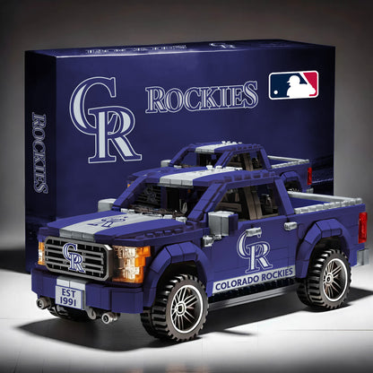 MLB 3D Racing Truck Model Building Block Set V1 NAK NHM