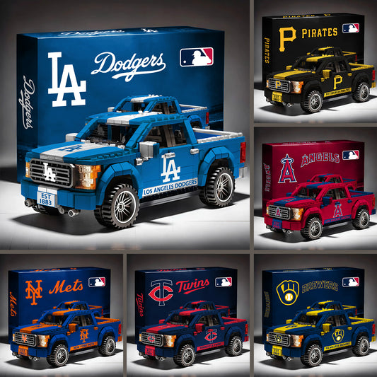 MLB 3D Racing Truck Model Building Block Set V1 NAK NHM