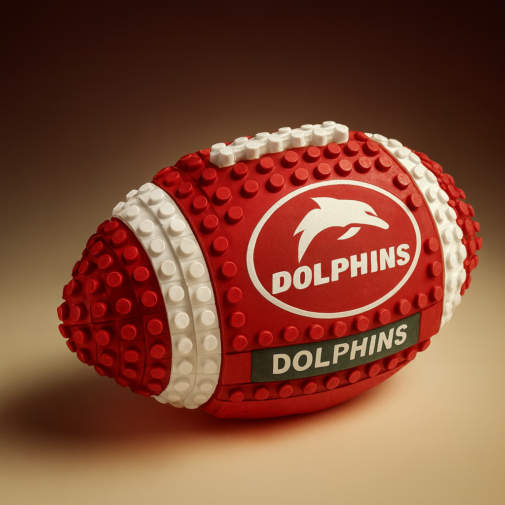 NRL Teams Building Block Rugby Set DDT CTND