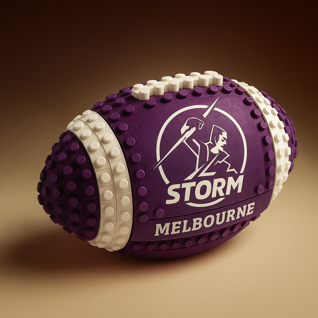 NRL Teams Building Block Rugby Set DDT CTND