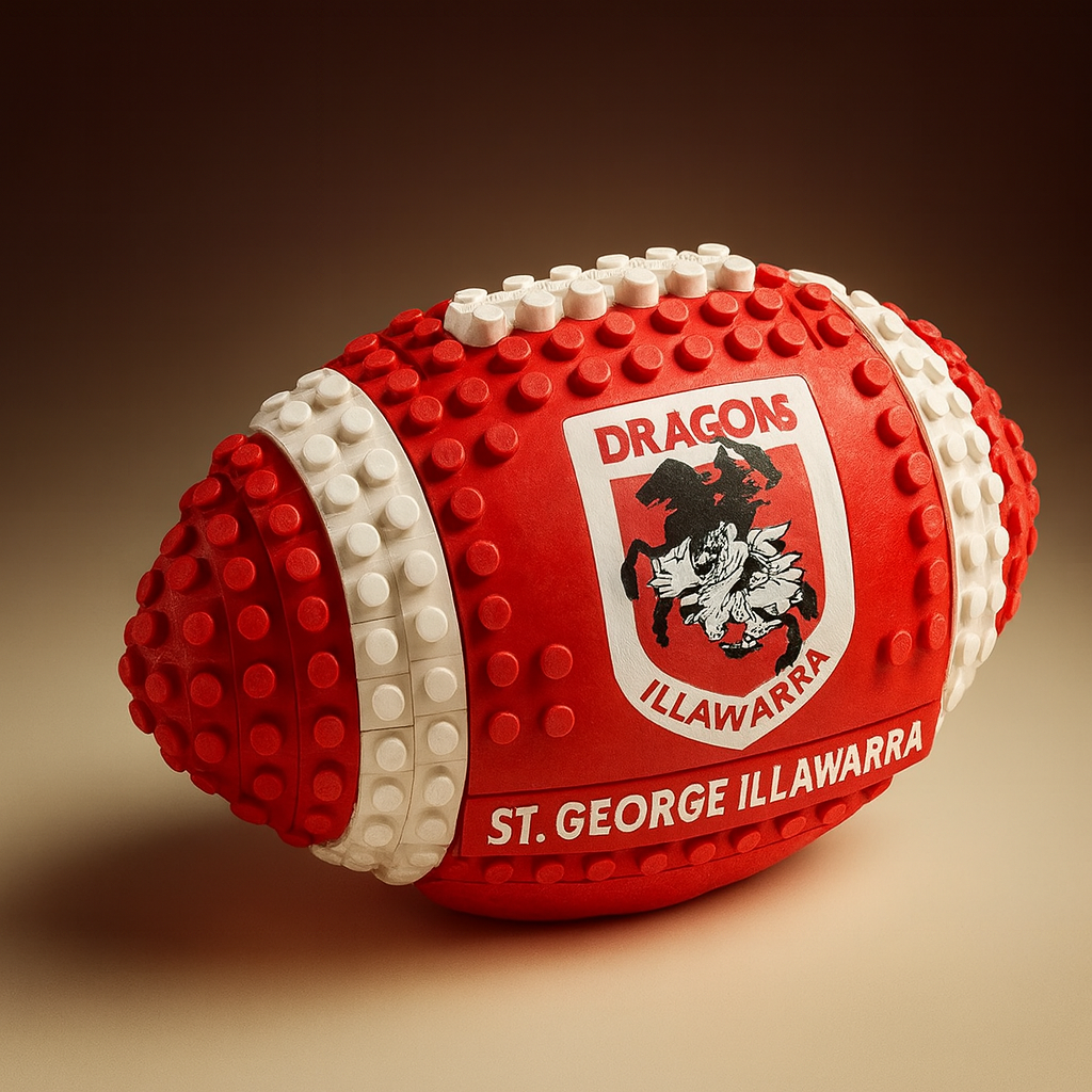 NRL Teams Building Block Rugby Set DDT CTND