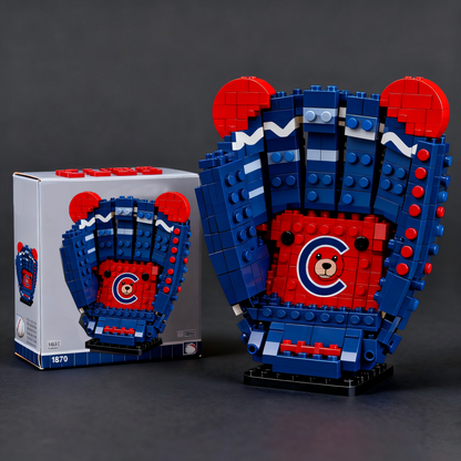 MLB Teams Baseball Glove Building Block Set DDT NTL