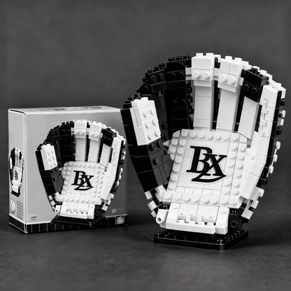 MLB Teams Baseball Glove Building Block Set DDT NTL