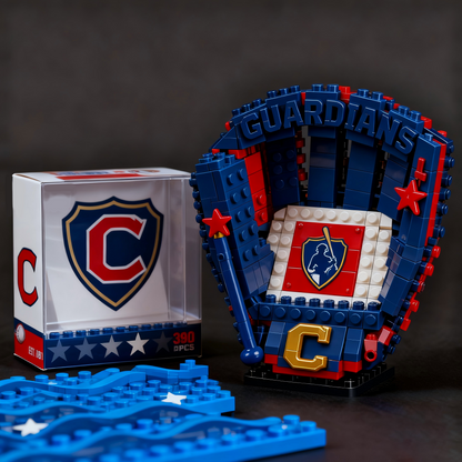 MLB Teams Baseball Glove Building Block Set DDT NTL