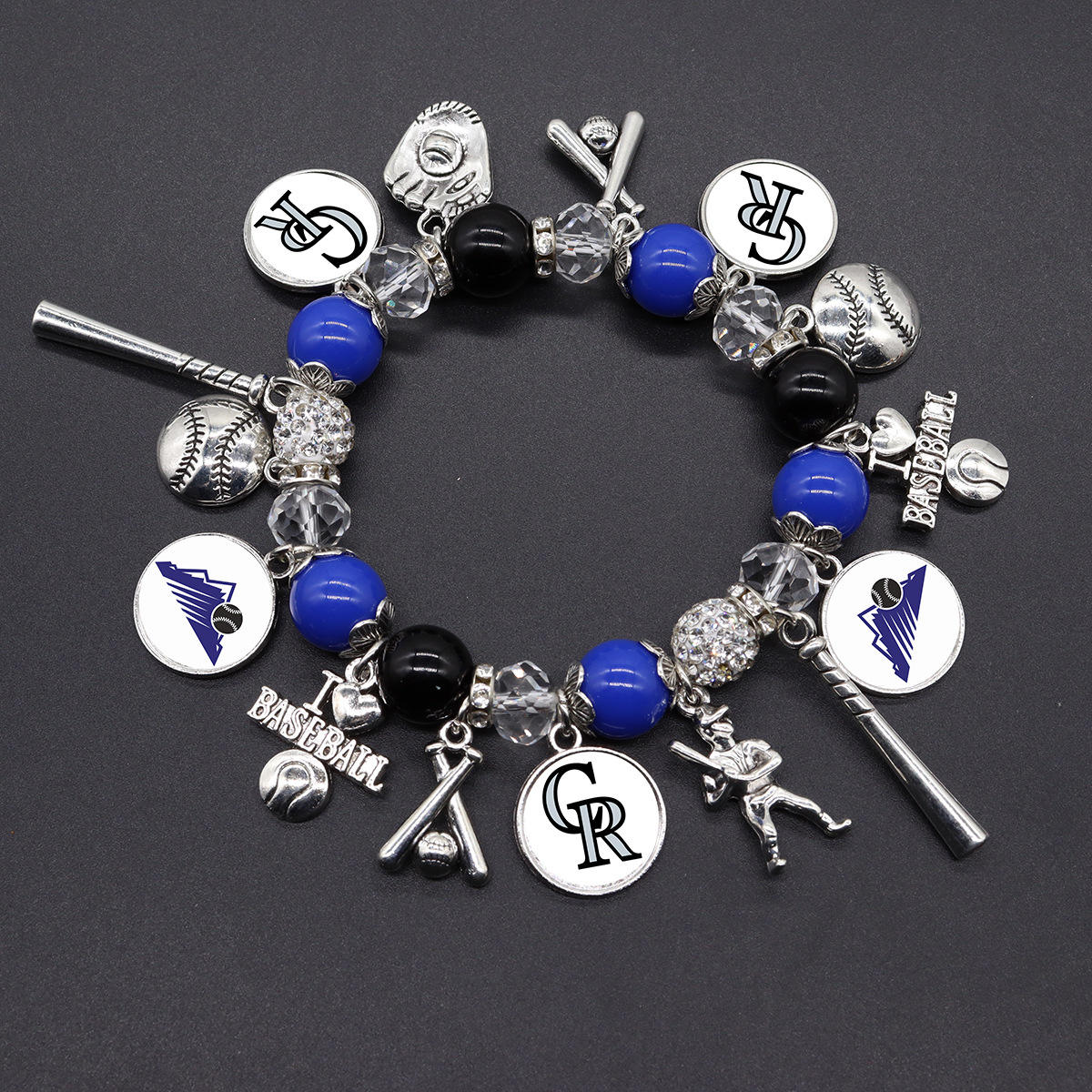 MLB Teams Charm Bracelet DDT NTL