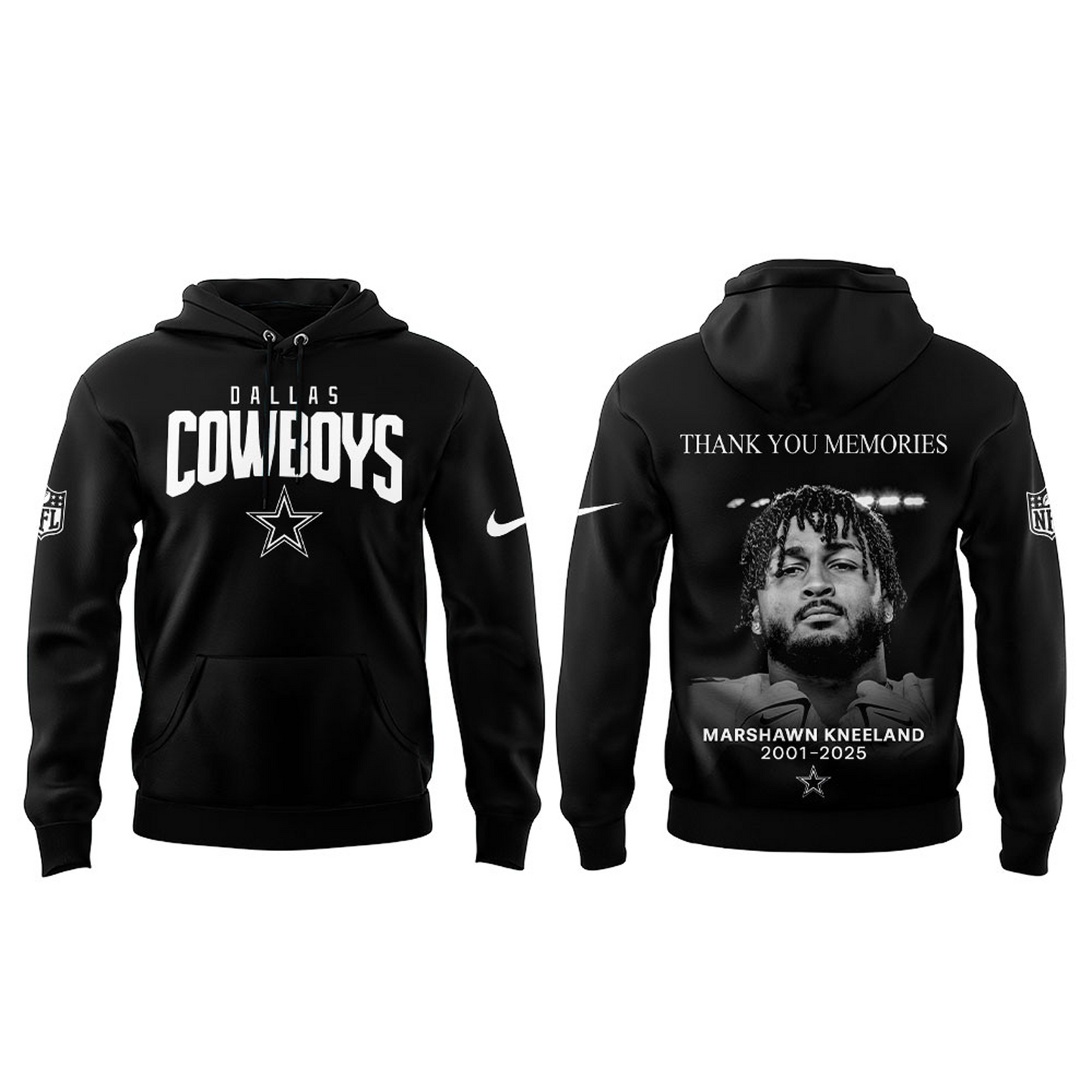 DAL Marshawn Kneeland Thank You Memories 2025 V1 Tshirt Hoodie 0811 DatND DVT