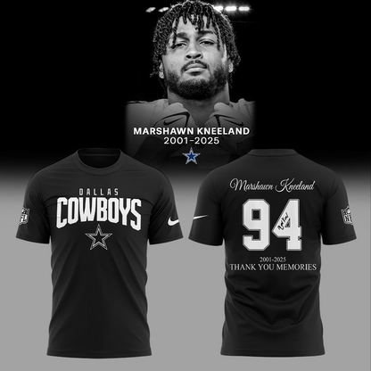 DAL Marshawn Kneeland Thank You Memories 2025 V1 Tshirt Hoodie 0811 DatND DVT