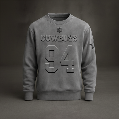 DAL x In Memory of Marshawn Kneeland Embossed Sweat Shirt V1 DATND TANTD 071125