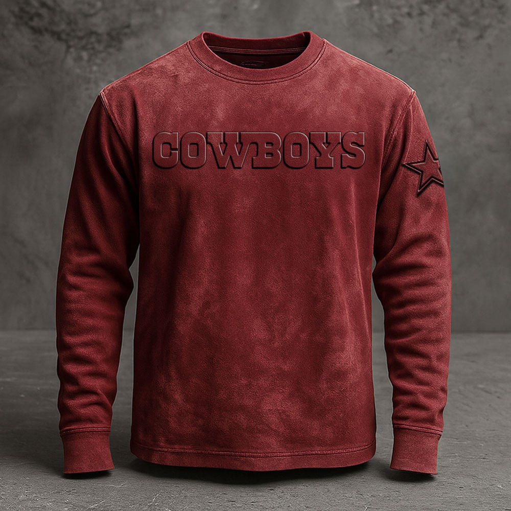 DAL x NFL Embossed SweatShirt DATND TANTD
