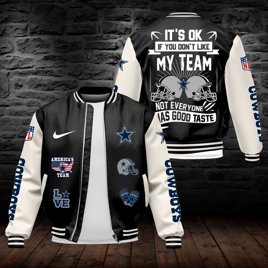 DAL x NFL - Leather Bomber Jacket NDT TDT