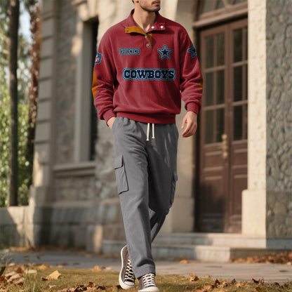 DAL x NFL Men's Corduroy Sweatshirt 1011 DatND DVT