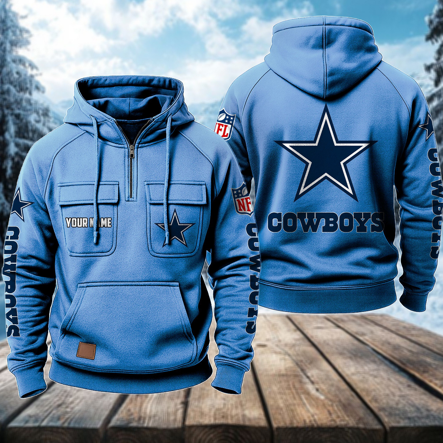 DAL x NFL Premium Hoodie DATND TANTD
