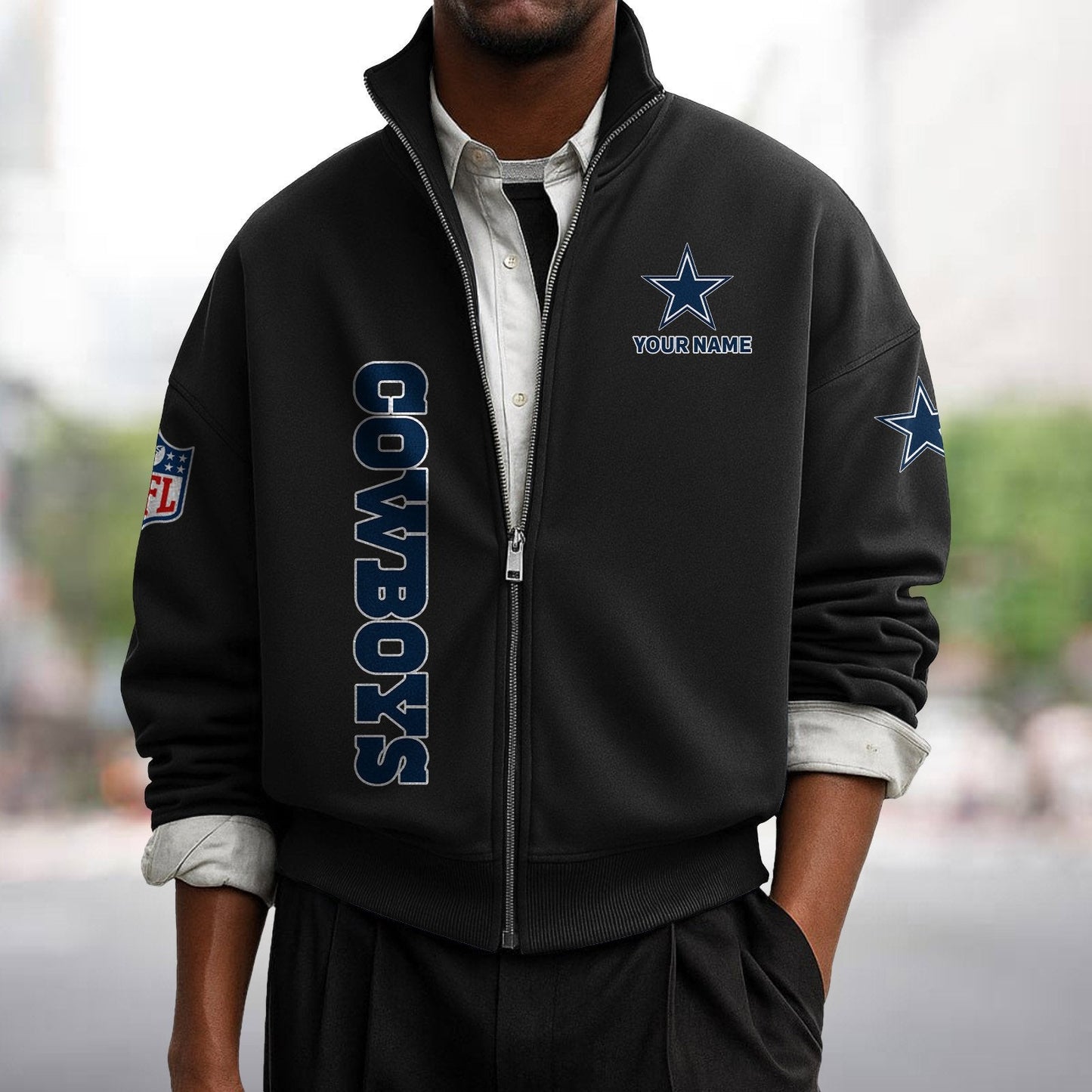 DAL x NFL Sweatshirt Full Zip DATND TANTD