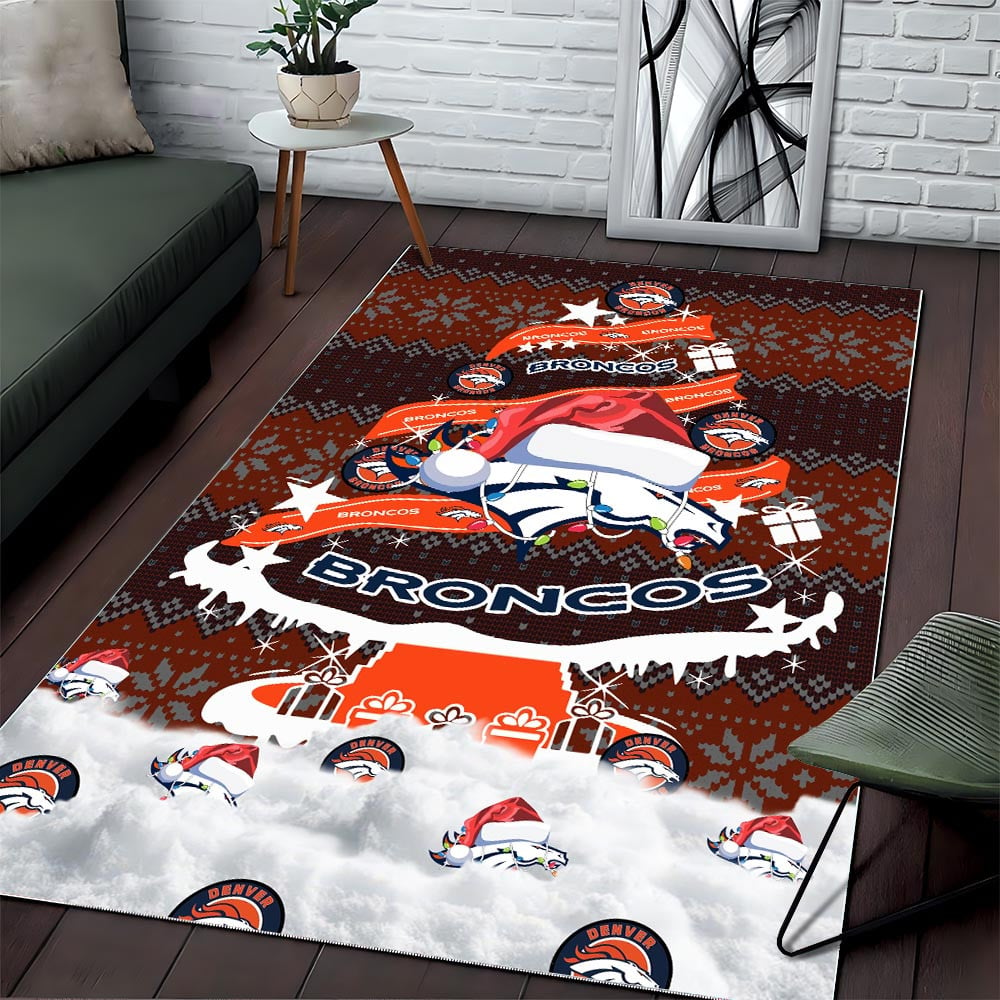 DB NFL Chrismas Carpet Rug DDT NTL