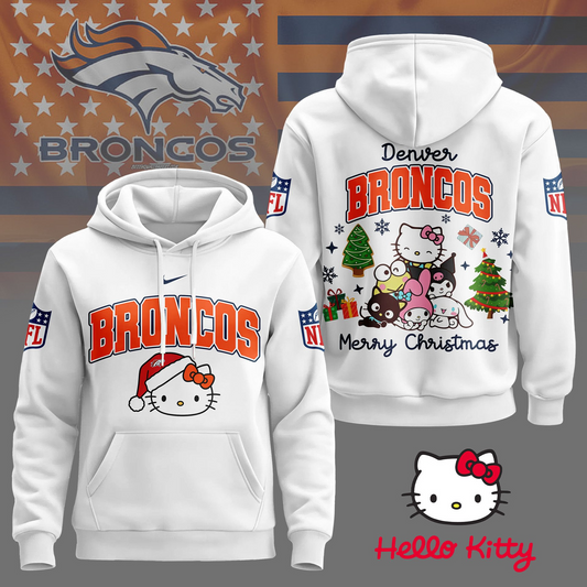 DB Premium NFL Hello Kitty Christmas 3D Hoodie DDT CTND