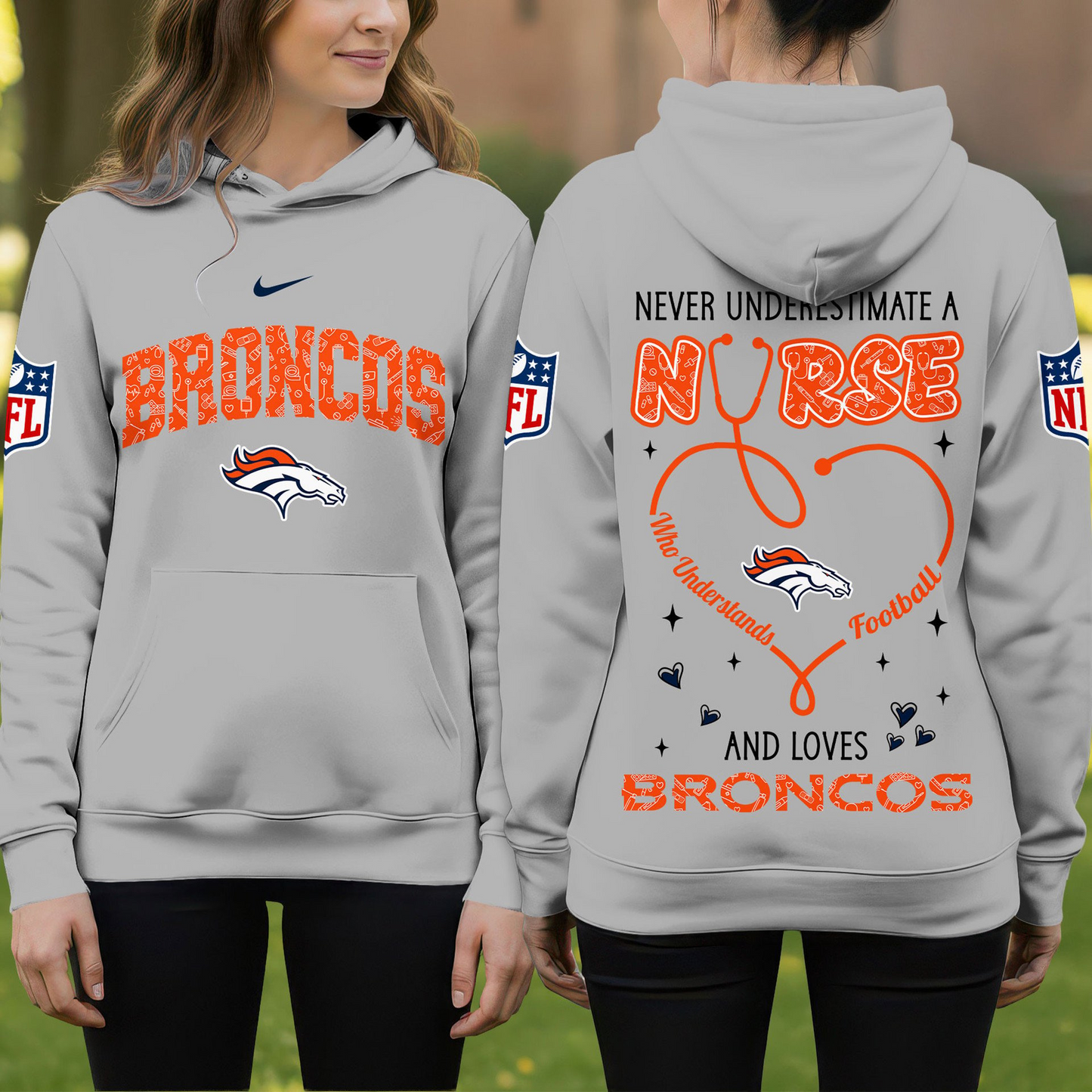 DB Premium NFL Nurse Pride Hoodie DDT 101125 HLPHUONG