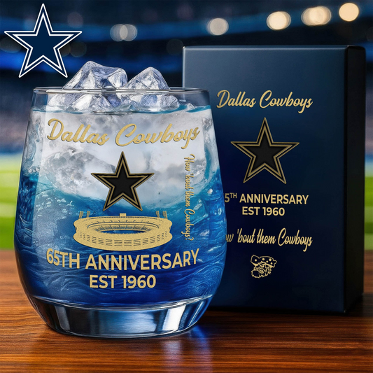 DC Premium NFL Legacy Celebration Whiskey Glass DDT 111125 NTL