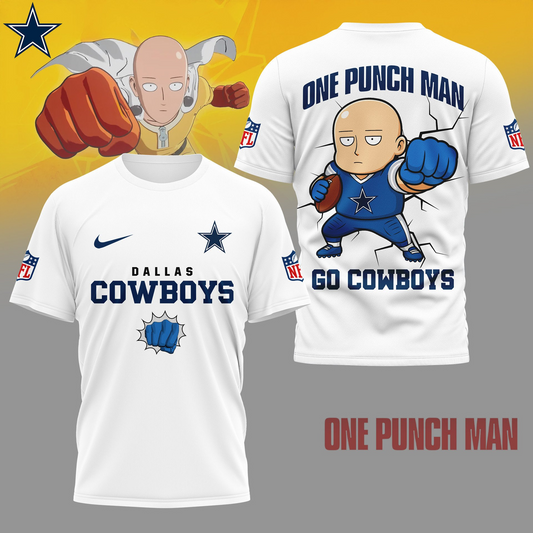 DC Premium NFL One Punch Man Fan 3D Shirt DDT NTL