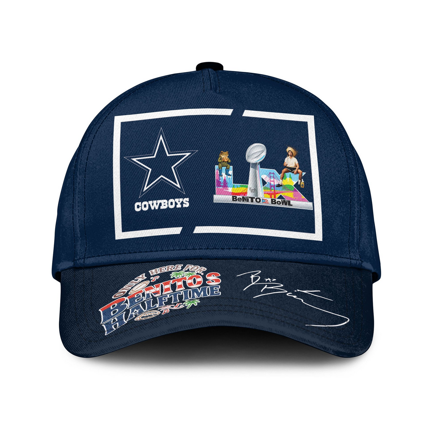DC Premium NFL Only Here For Benitos Halftime Cap DDT HLPHUONG