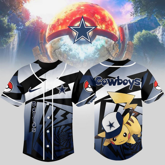 DC Premium NFL Pikachu Jersey Shirt DDT 101125 HLPHUONG