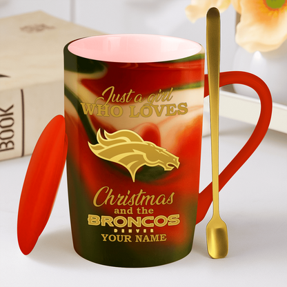 DEN x NFL Christmas Ceramic Cup DATND TANTD