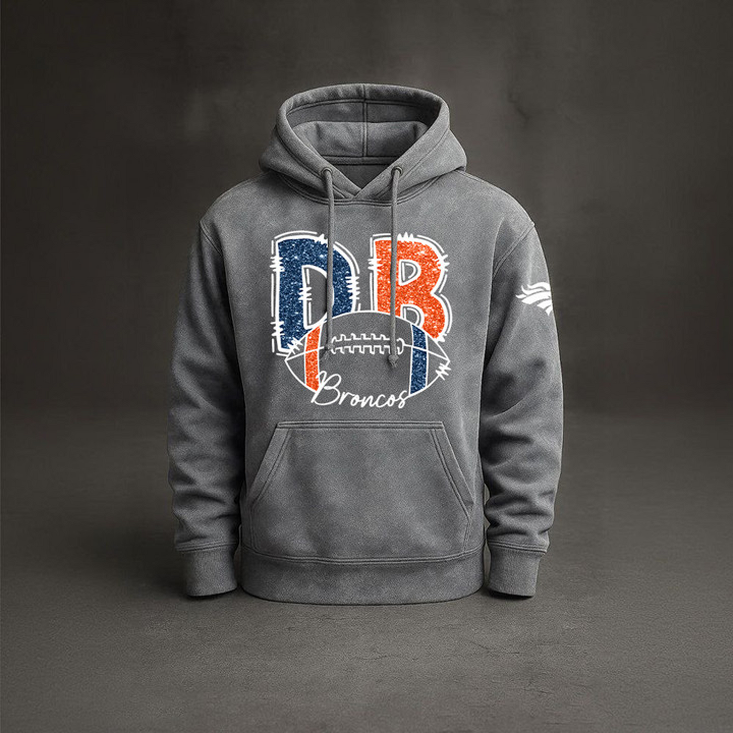 DEN x NFL Embossed Hoodie DatND THUONGNH