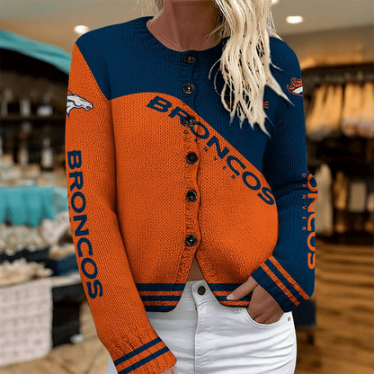 DEN x NFL Knitted Cardigan DATND TANTD