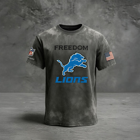 DET Premium NFL The Freedom Washed Tee DatND DVT
