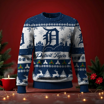 DET x MLB Ugly Sweater 2025 DATND TANTD