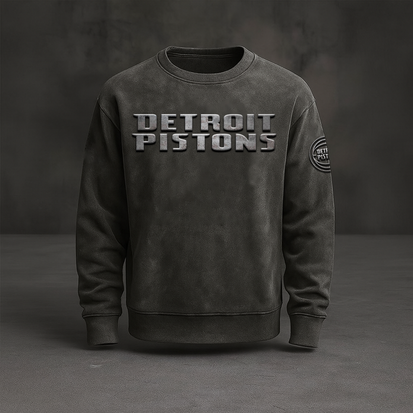 DET x NBA Embossed Sweat Shirt DATND TANTD