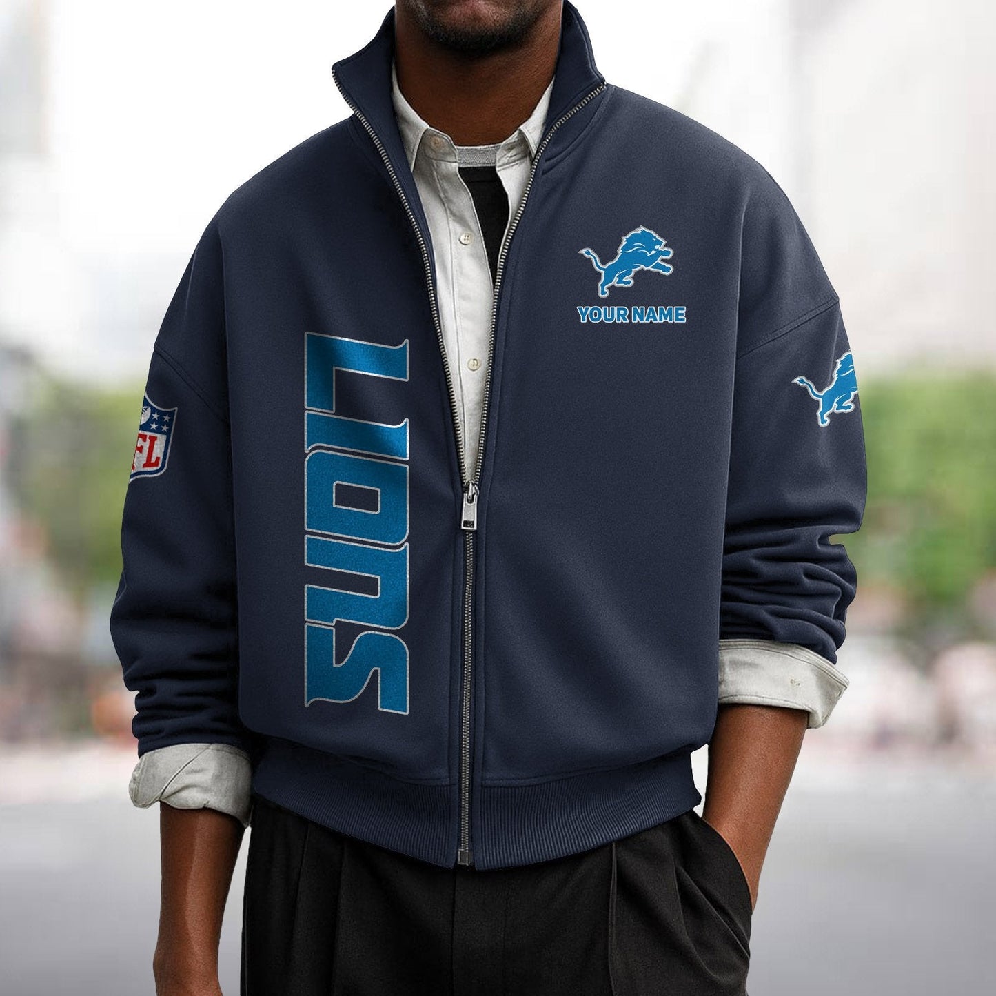 DET x NFL Sweatshirt Full Zip DATND TANTD