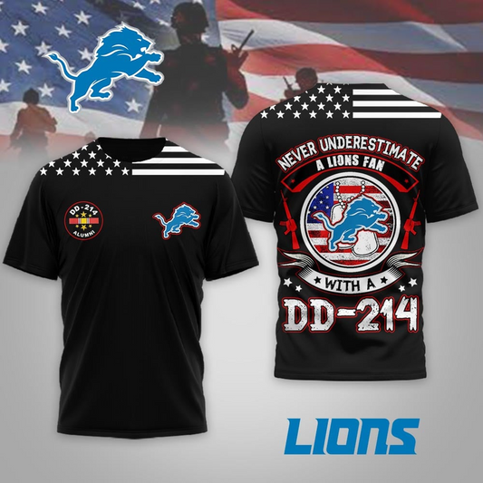 DL Premium NFL DD-214 Alumni 3D Shirt DDT NTL