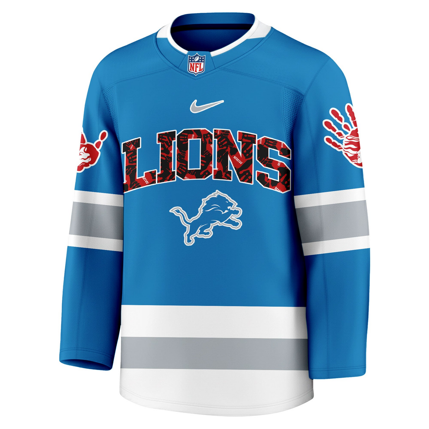 DL Premium NFL MMIW Awareness Long Jersey DDT 101125 NTL