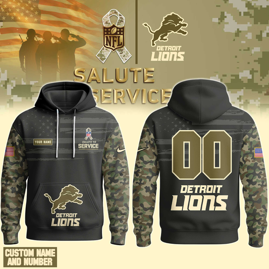 DL Premium NFL Salute To Service Hoodie DDT  NTL