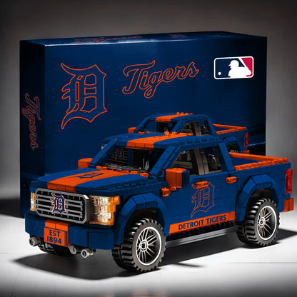 MLB 3D Racing Truck Model Building Block Set V1 NAK NHM