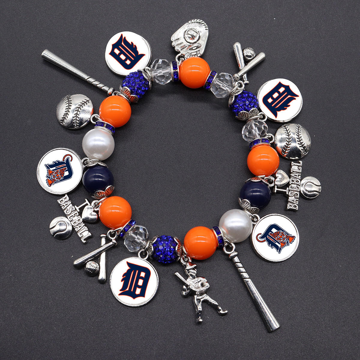 MLB Teams Charm Bracelet DDT NTL