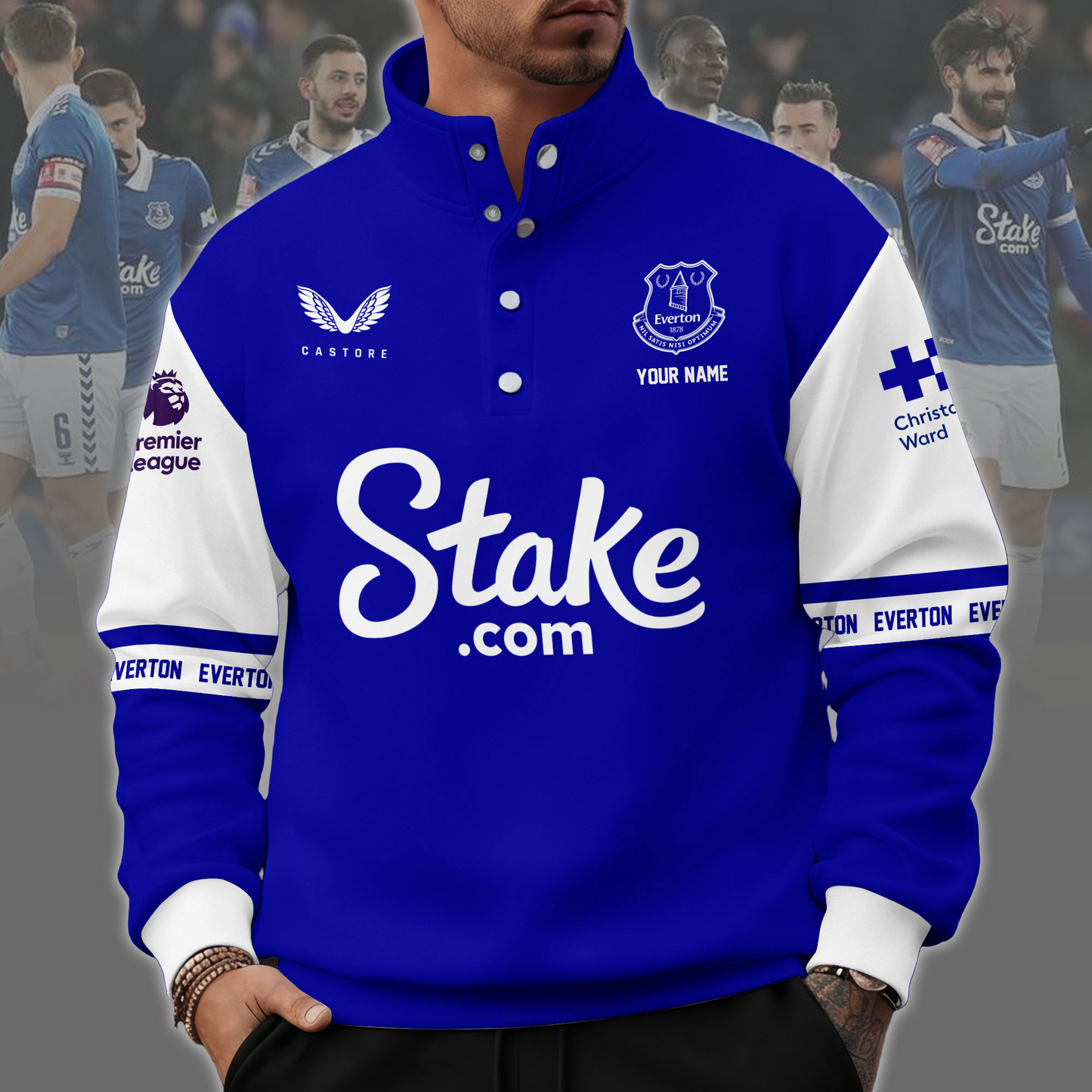 EVE x EPL Unisex Western Style Sweater With Buckles DDT 111125 NTL