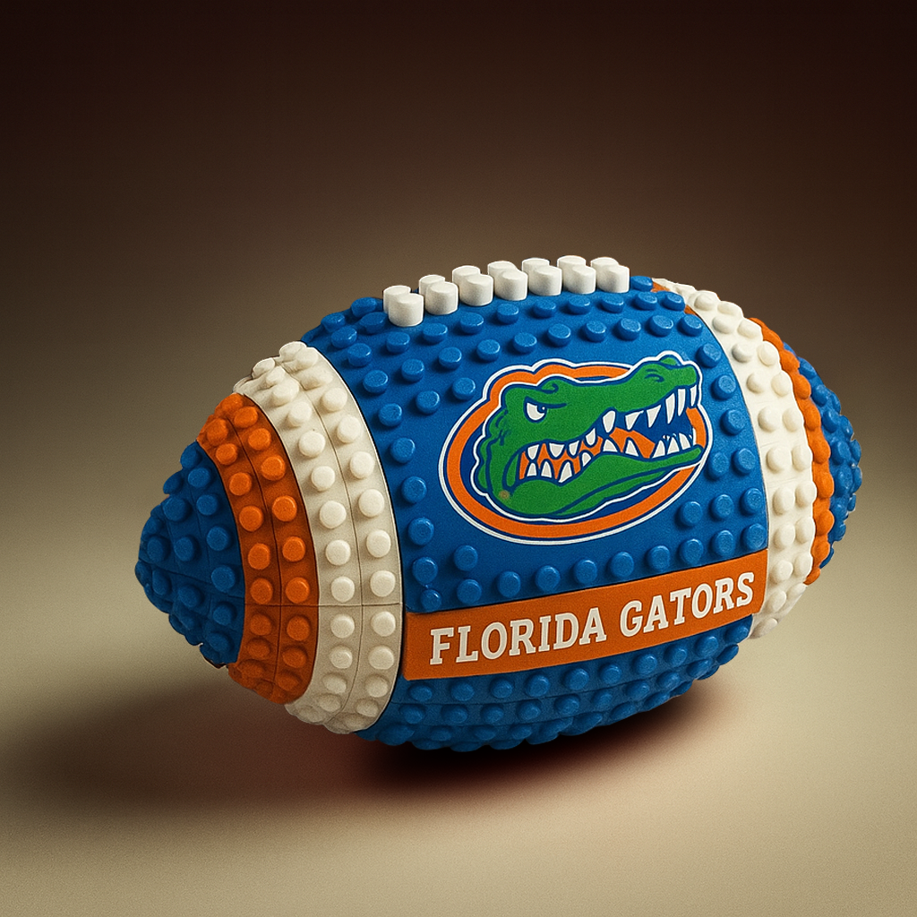 NCAA Team Building Block Football Set DDT CTND