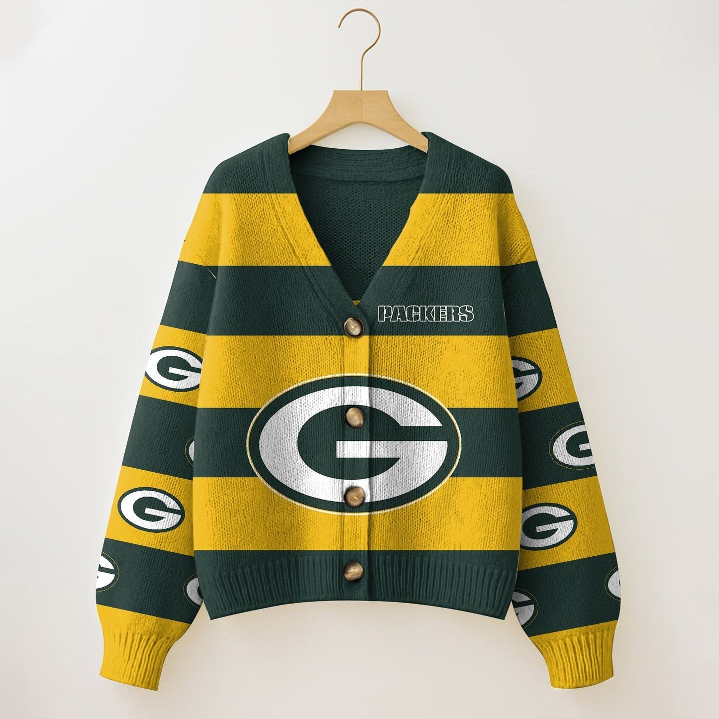 GB x NFL Cardigan Sweatshirt With Button  DatND DVT