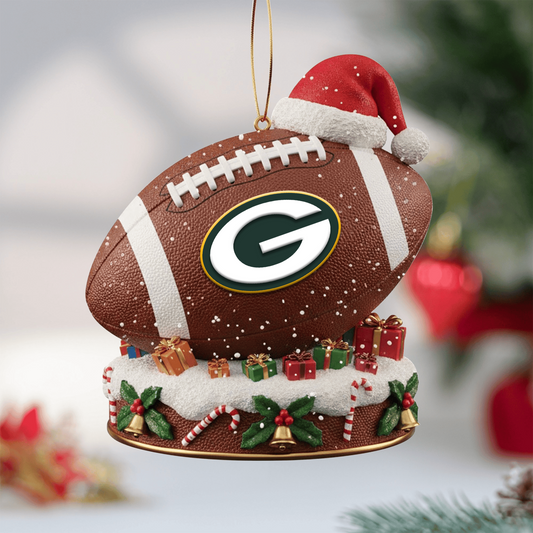 GB x NFL Christmas Ornament Set DATND TANTD 101125