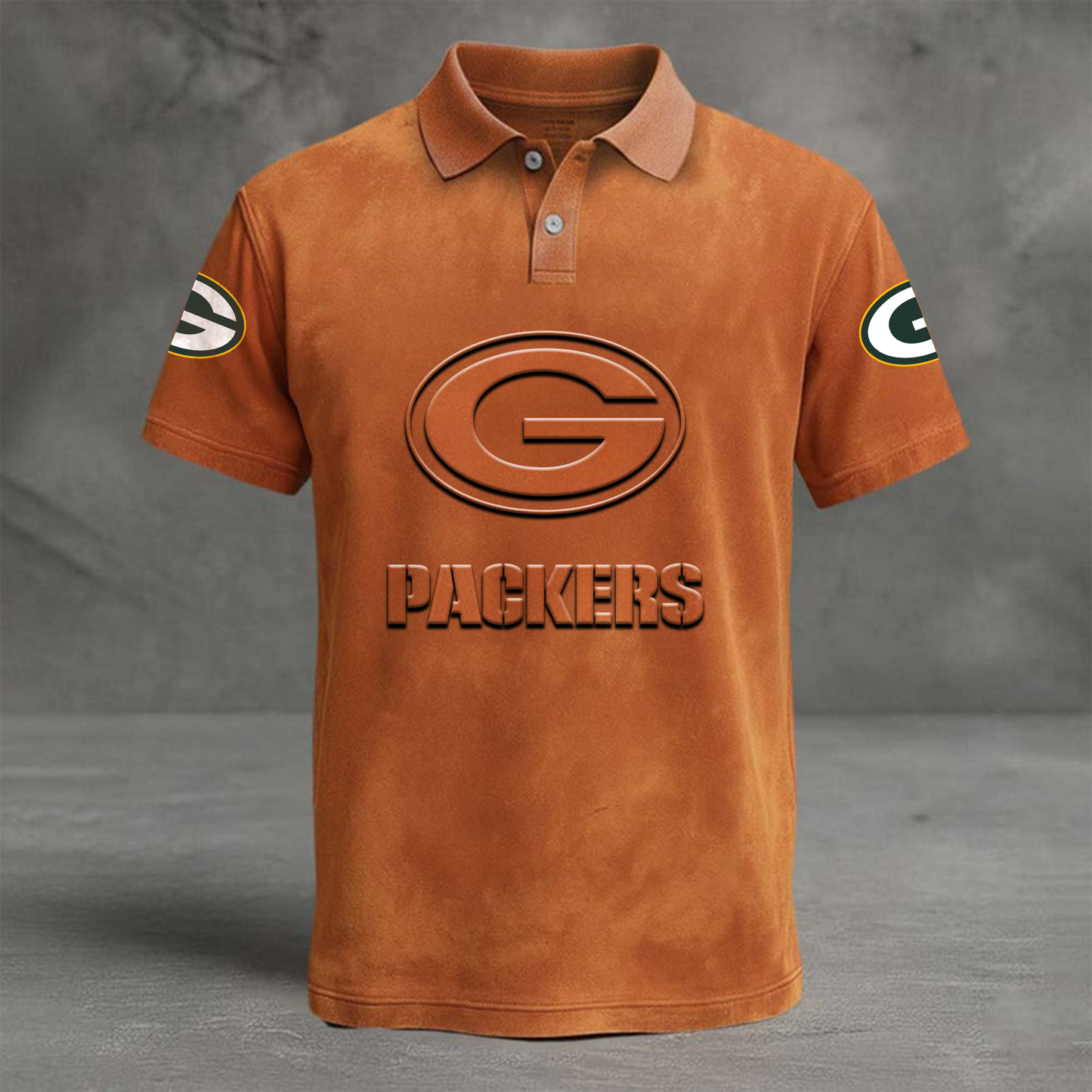 GB x NFL Embossed Polo Shirt DATND TANTD