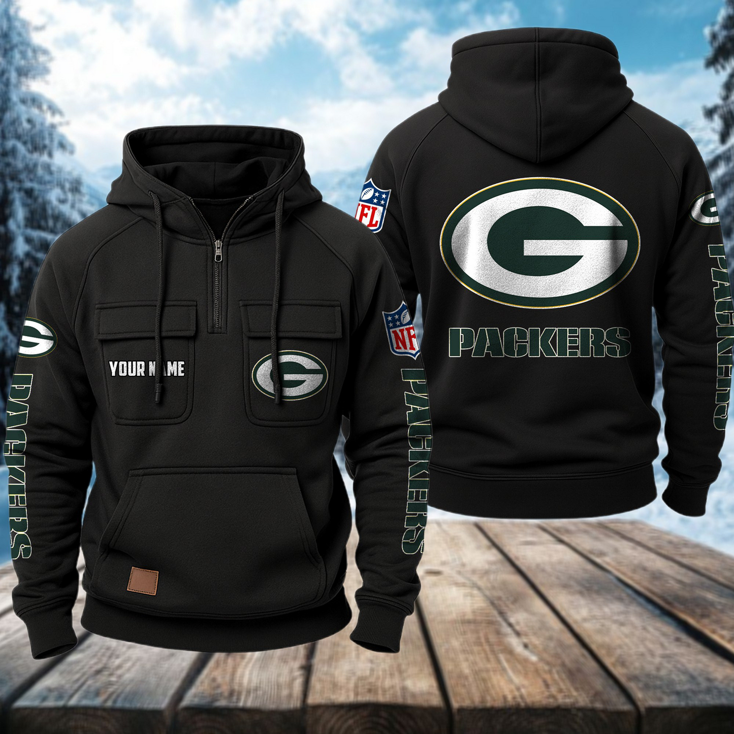 GB x NFL Premium Hoodie DATND TANTD