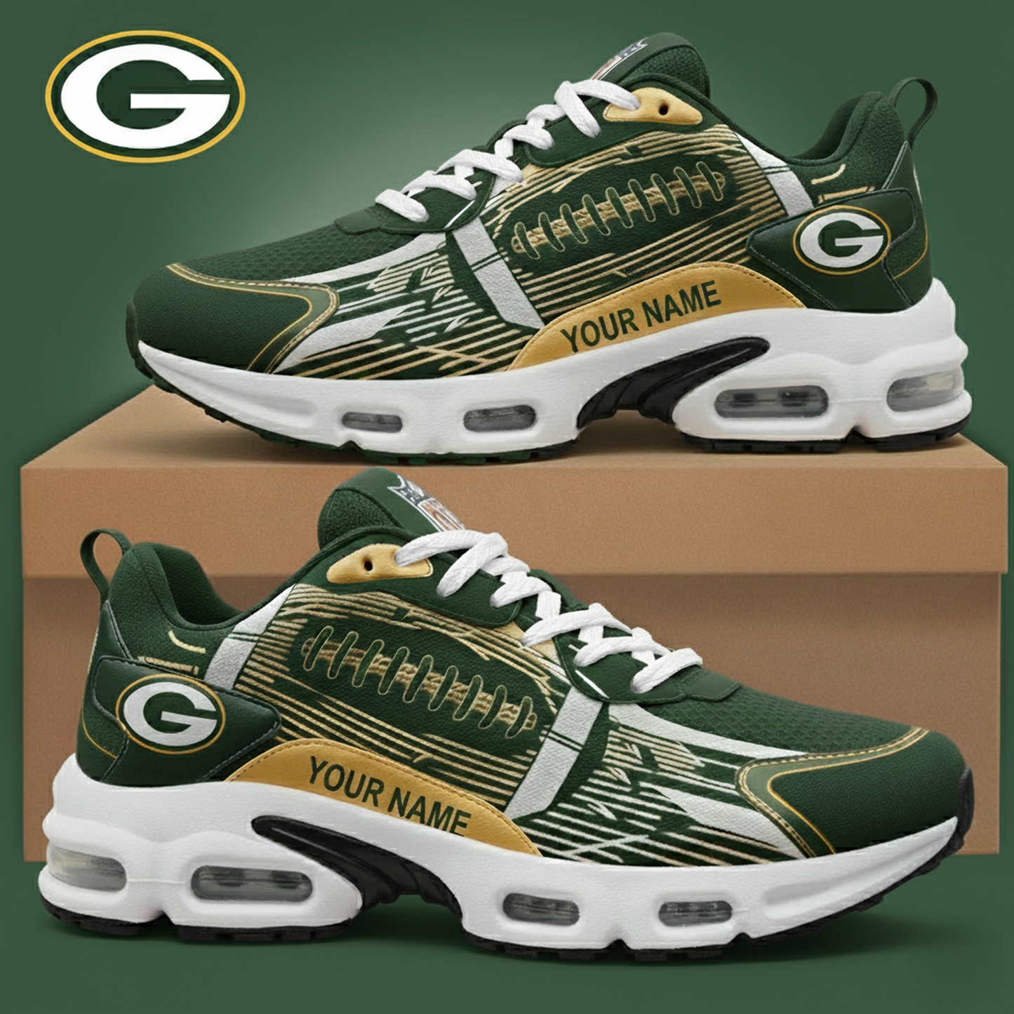 GB x NFL Sport Sneakers Limited Edition DATND TANTD